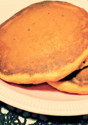 糖質制限◆大豆粉とブランのパンケーキ-レシピのメイン写真