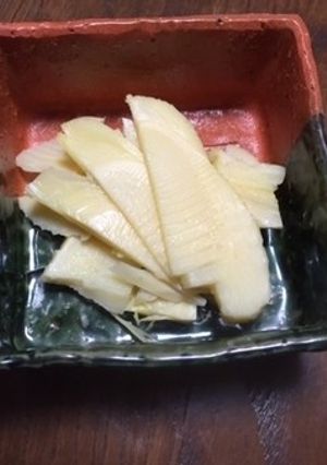 ゆでタケノコ-レシピのメイン写真