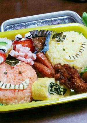 殺先生♡キャラ弁-レシピのメイン写真