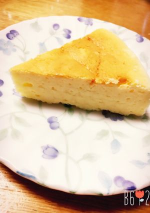 重くないしっとりチーズケーキ♡-レシピのメイン写真