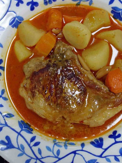 鶏モモ肉のトマト煮込み-レシピのメイン写真