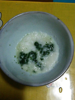 離乳食 ほうれん草ミルクぱんがゆ-レシピのメイン写真