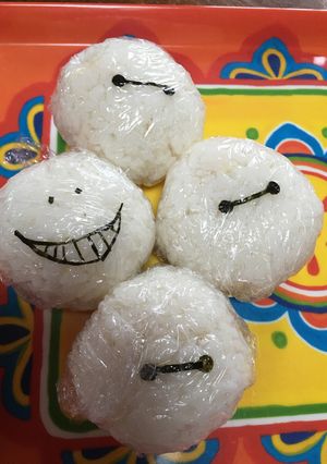 らくらくおにぎり 殺せんせー♡-レシピのメイン写真
