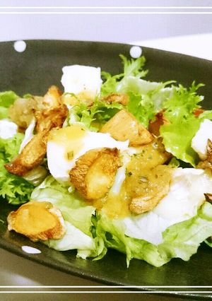 サラダ100選☆カリカリとろり茸&チーズ-レシピのメイン写真