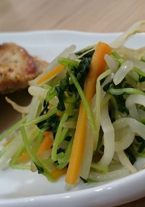豆苗の炒めもの-レシピのメイン写真