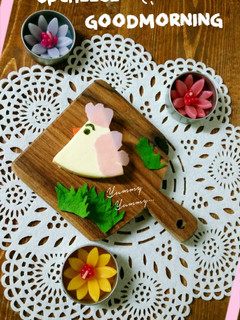 6Pチーズでおはよう☀ にわとりッピー -レシピのメイン写真