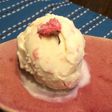 桜の花の 酒粕アイス