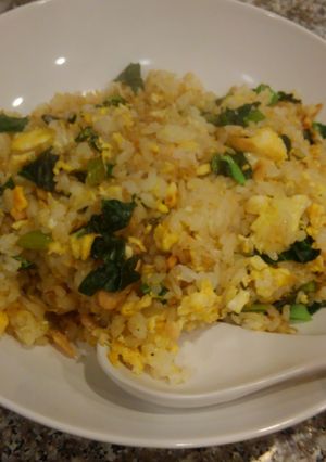 ぬか漬け小松菜のチャーハン-レシピのメイン写真