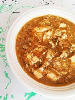余った麻婆豆腐で春雨スープ-レシピのメイン写真