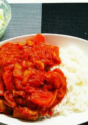 とっても簡単トマトカレー-レシピのメイン写真