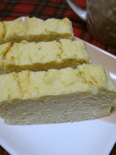 超しっとり*ノンオイルおから豆腐ケーキ-レシピのメイン写真