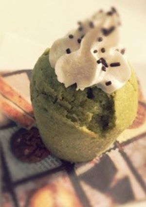 HM★簡単★マフィン★抹茶★おやつ★豆腐-レシピのメイン写真