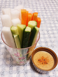 セブンより美味!?野菜スティックディップ-レシピのメイン写真