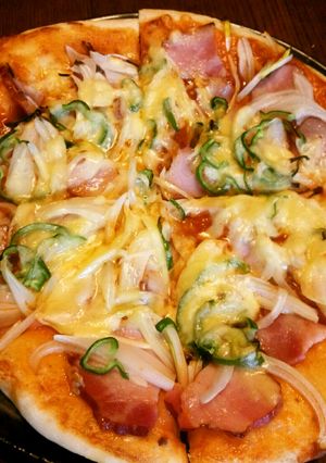 HBで美味しいベーコンピザ-レシピのメイン写真