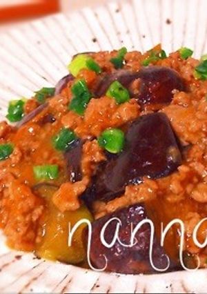 子どもでもモリモリ♪辛くない麻婆茄子♡-レシピのメイン写真