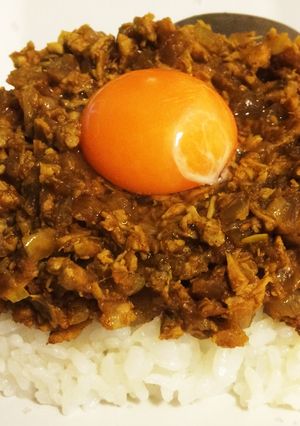 煮物の残りで簡単ドライカレー-レシピのメイン写真