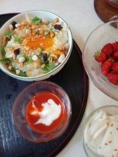血管プラークダイエット食707(豆乳粥)-レシピのメイン写真