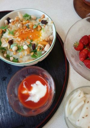 血管プラークダイエット食707（豆乳粥）-レシピのメイン写真