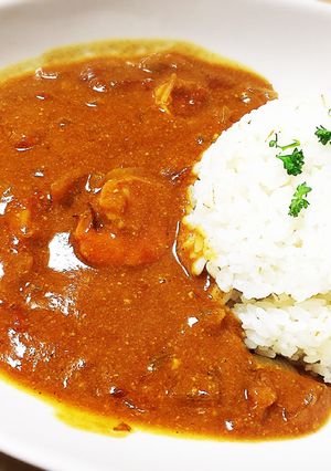 子供も食べれる！簡単エスニック海老カレー-レシピのメイン写真