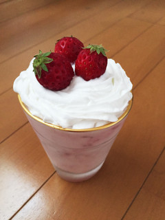 いちごちゃんのムース!-レシピのメイン写真