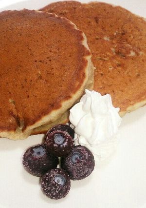 もっちり米粉のバナナホットケーキ***-レシピのメイン写真