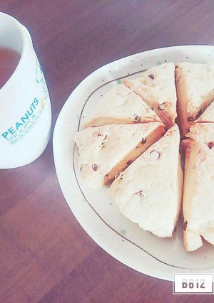 *。.カリふわ チョコチップスコーン。*-レシピのメイン写真