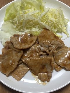 うまー☆お肉柔らか 簡単生姜焼き-レシピのメイン写真