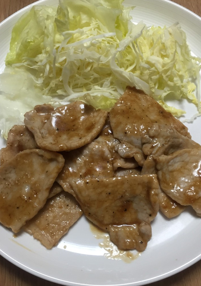 うまー☆お肉柔らか 簡単生姜焼き-レシピのメイン写真