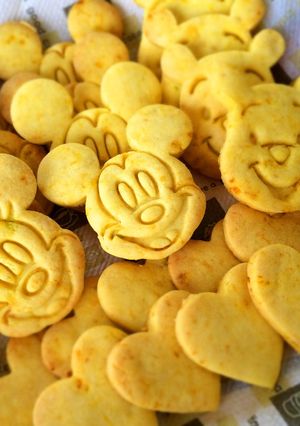 卵なしでサックリかぼちゃクッキー♪-レシピのメイン写真