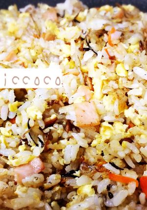 ひじきとじゃこのパラパラ炒飯*おいしい！-レシピのメイン写真