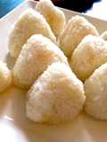 びっくり美味しい！コンビニ風塩おにぎり