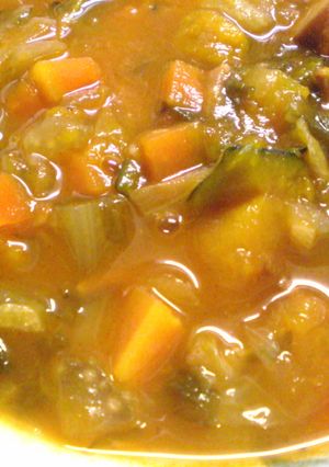 基本のトマトソース缶でミネストローネ-レシピのメイン写真