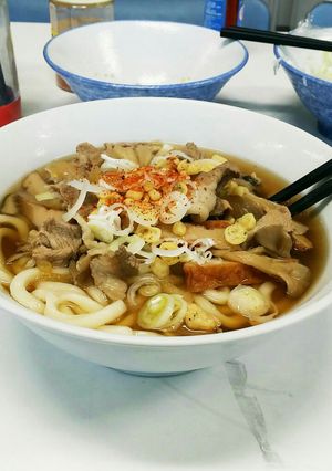 肉さつまあげうどん-レシピのメイン写真