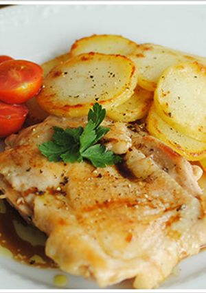 さつましゃものもも肉のソテー-レシピのメイン写真