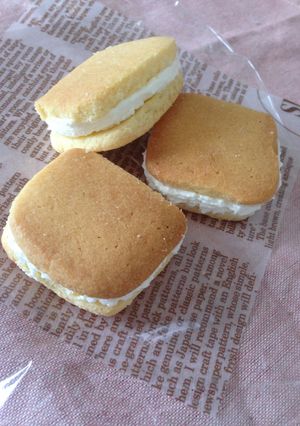 さくほろっ♪バタークリームサンドクッキー-レシピのメイン写真