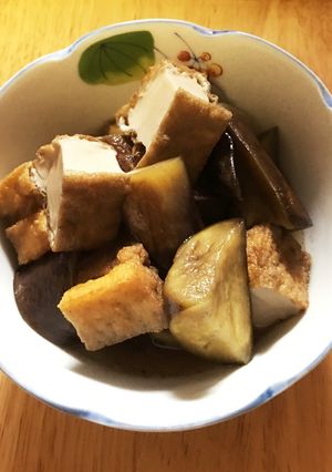 揚げない！なすと厚揚げの煮びたし-レシピのメイン写真
