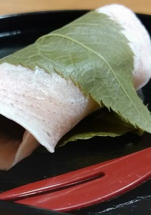 春！フライパンで簡単 桜もち(関東風)-レシピのメイン写真