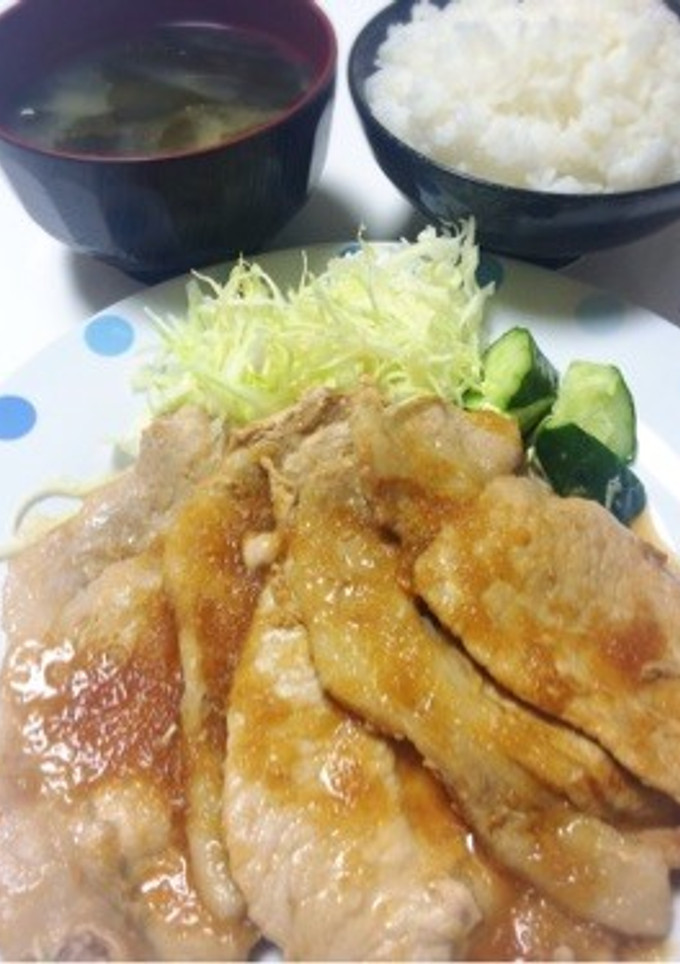 ご飯がすすむ！簡単生姜焼き-レシピのメイン写真