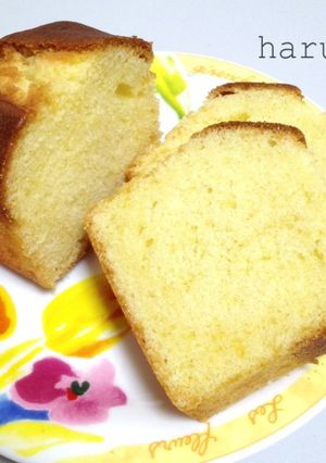 サクふわしっとり♩プレーンパウンドケーキ-レシピのメイン写真
