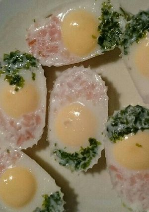 ハムたまご-レシピのメイン写真