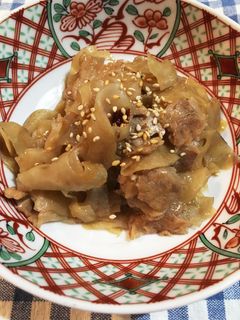 豚肉とレンコンのきんぴら-レシピのメイン写真