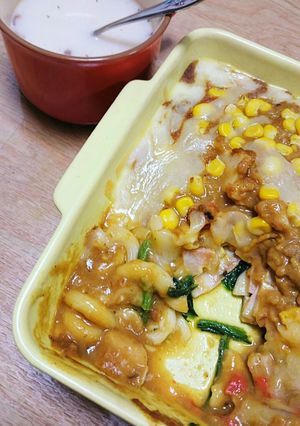レトルトで！カレーグラタン-レシピのメイン写真