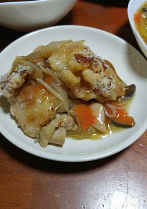 ﾘﾒｲｸ☆唐揚げあんかけ☆-レシピのメイン写真