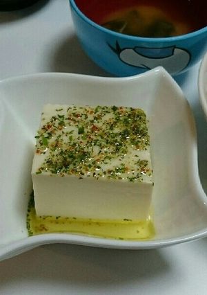 簡単あと1品♪イタリアンな冷やっこ♪-レシピのメイン写真