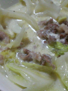 ■豚とキャベツのミルク煮■-レシピのメイン写真