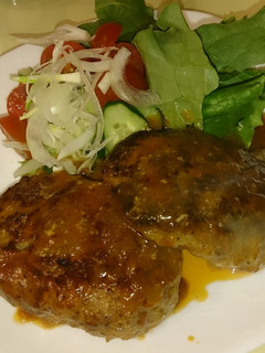 簡単な煮込みハンバーグ-レシピのメイン写真
