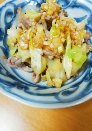 せせりの塩麹ネギぽん和え-レシピのメイン写真