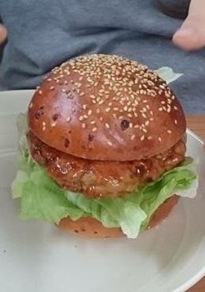 マック風♪照り焼きバーガー-レシピのメイン写真