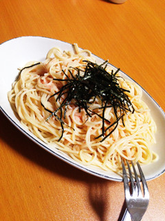 ♡明太マヨの冷製パスタ♡-レシピのメイン写真