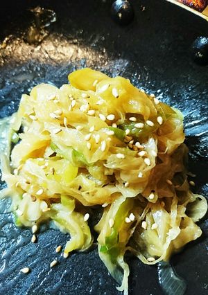まるごと1本長ネギのバター醤油炒め★。-レシピのメイン写真
